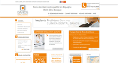 Desktop Screenshot of dentaldanos.com